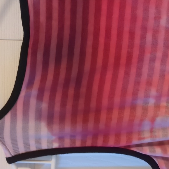 Very unique. Double layered tank type dress shirt by point zero medium sz 10us - Picture 7 of 8